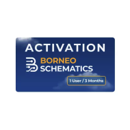 Borneo Schematics Hardware Tool Activation Code ( 3 Months 1 User ) Activation Code 