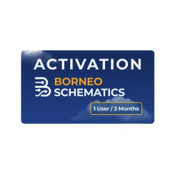 Borneo Schematics Hardware Tool Activation Code ( 3 Months 1 User ) Activation Code 