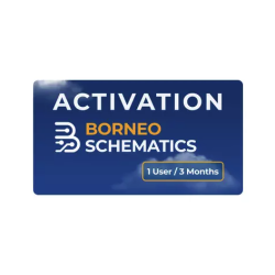 Borneo Schematics Hardware Tool Activation Code ( 3 Months 1 User ) Activation Code 